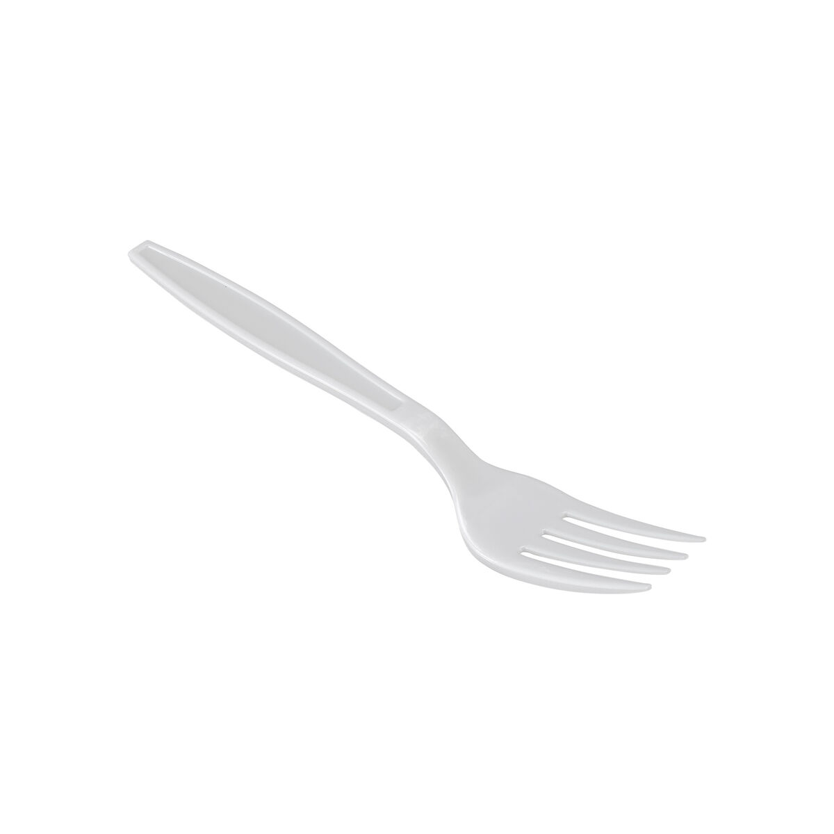 Gaffelset Algon Vit Återanvändningsbar 18 cm 12 antal