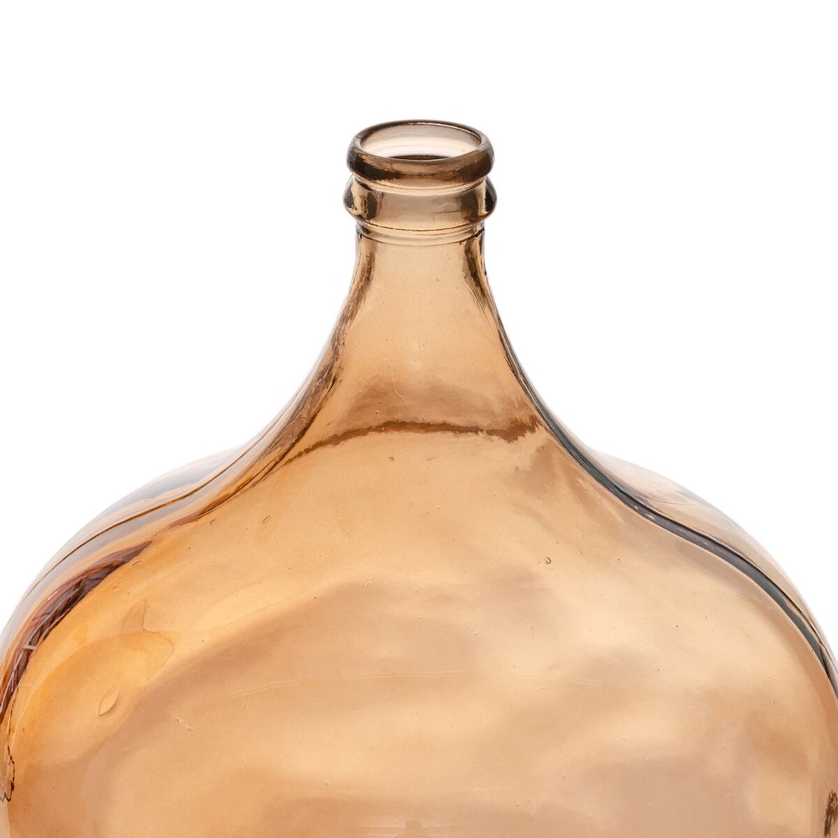Dekorativ karaff 36,5 x 36,5 x 56 cm återvinningsglas Karamellfärgat - 3