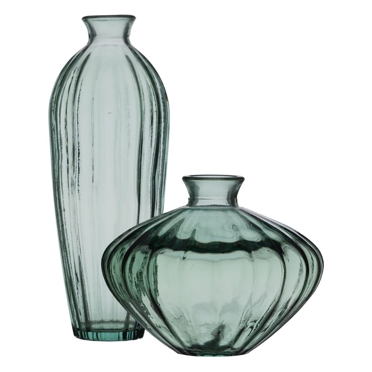 Vas återvinningsglas Grön 12 x 12 x 29 cm - 4