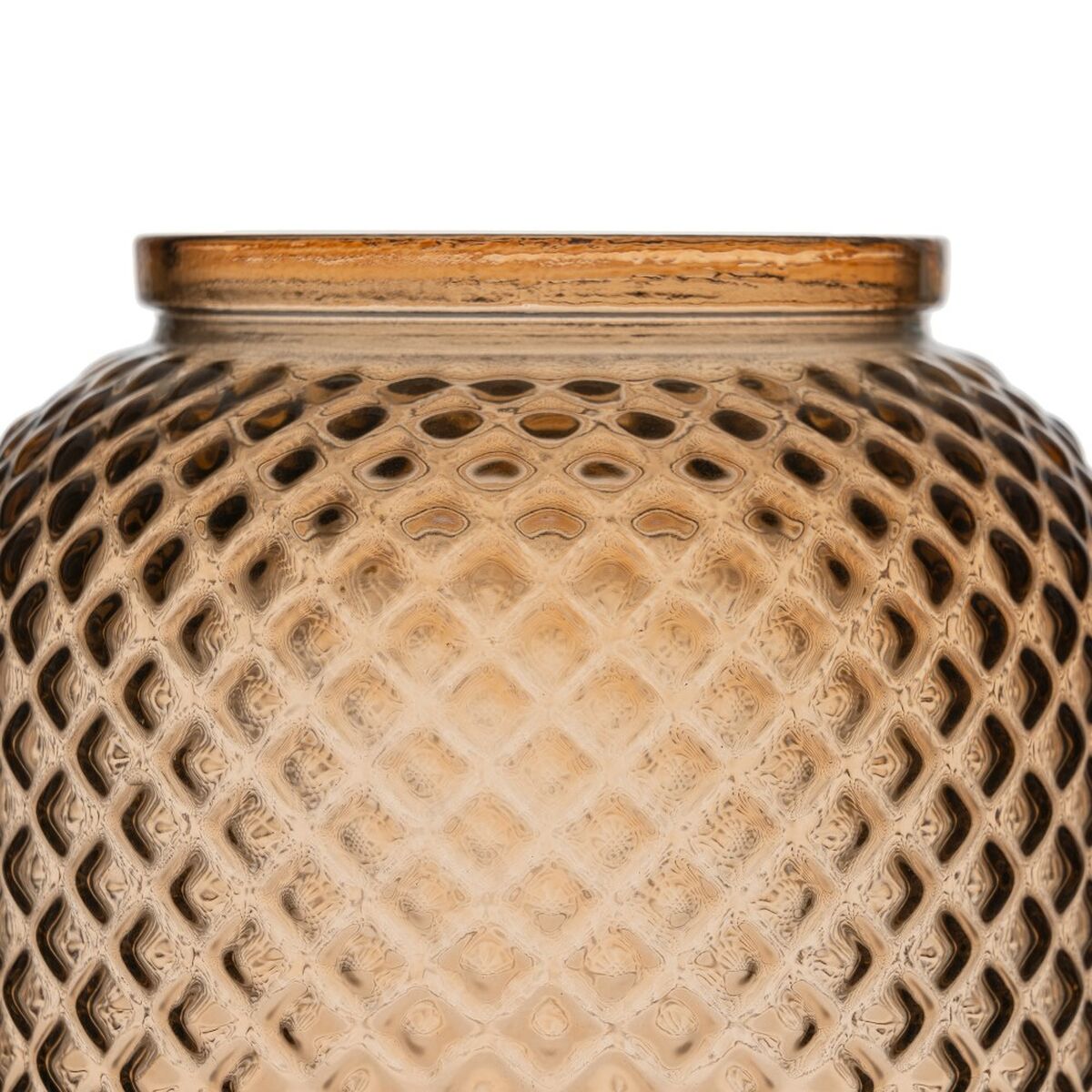Vas återvinningsglas Karamellfärgat 19 x 19 x 19 cm