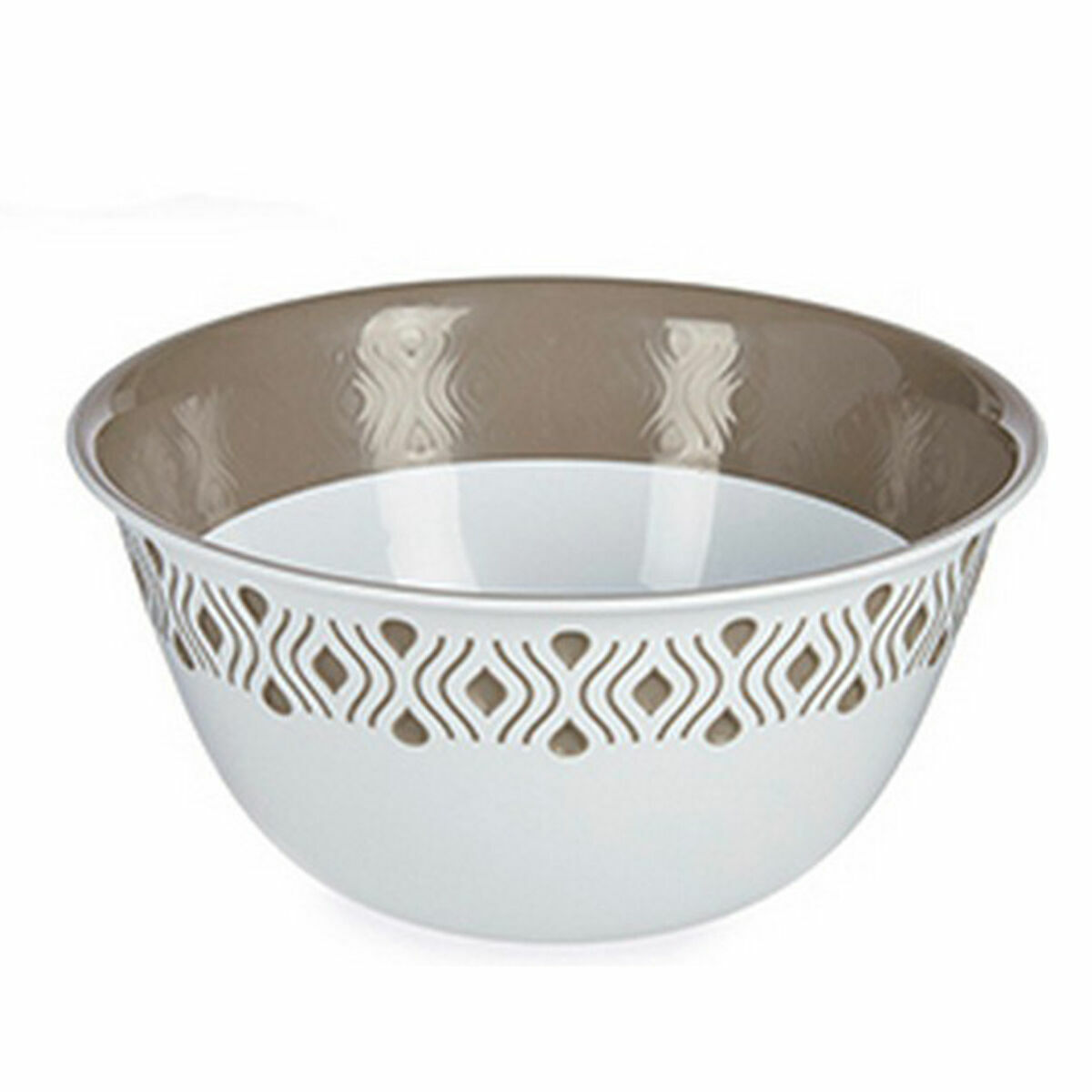 Salladsskål Stefanplast Tosca Beige Plast 29 x 13 x 29 cm (8 antal) - 2