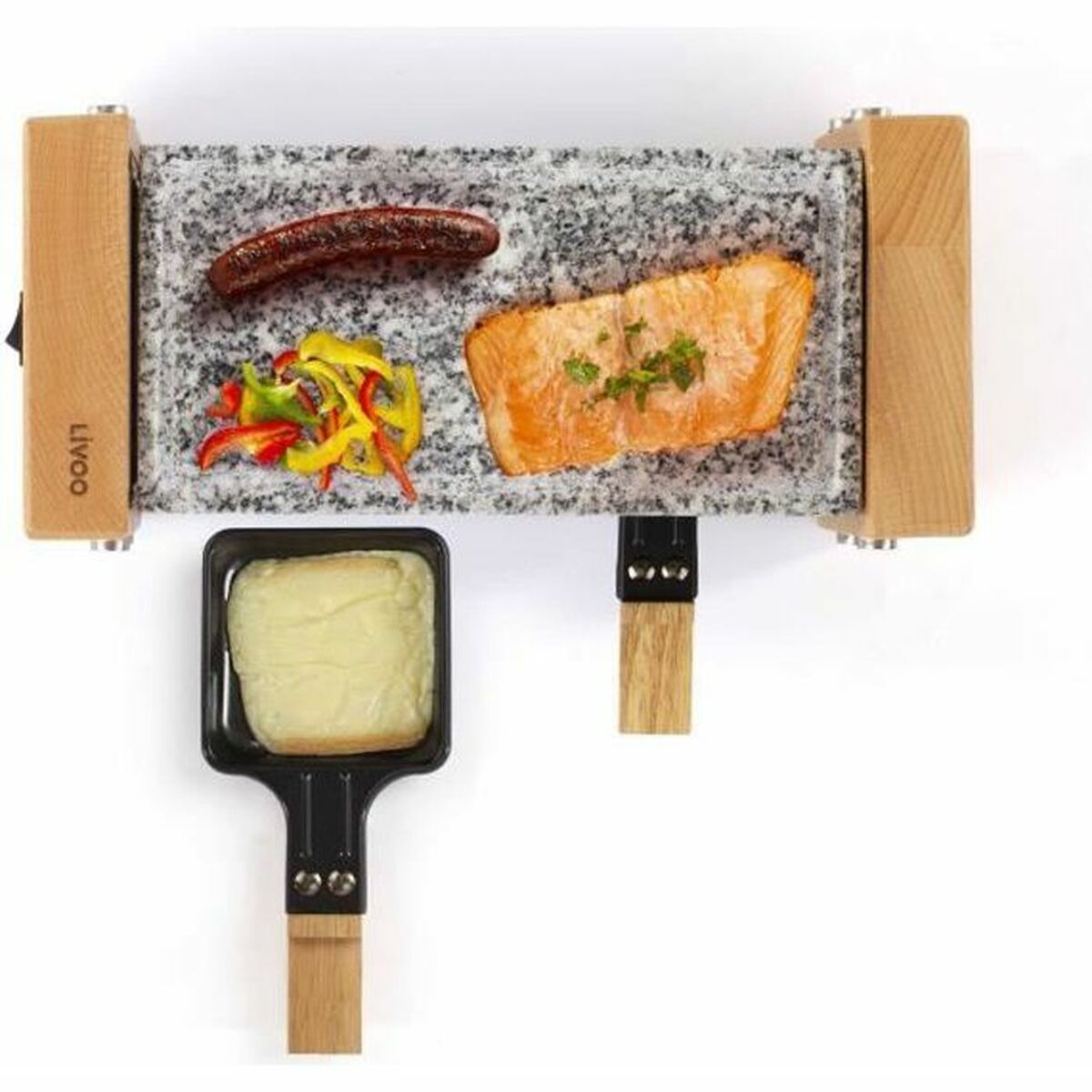 Grillplatta Livoo DOC218 350 W Beige