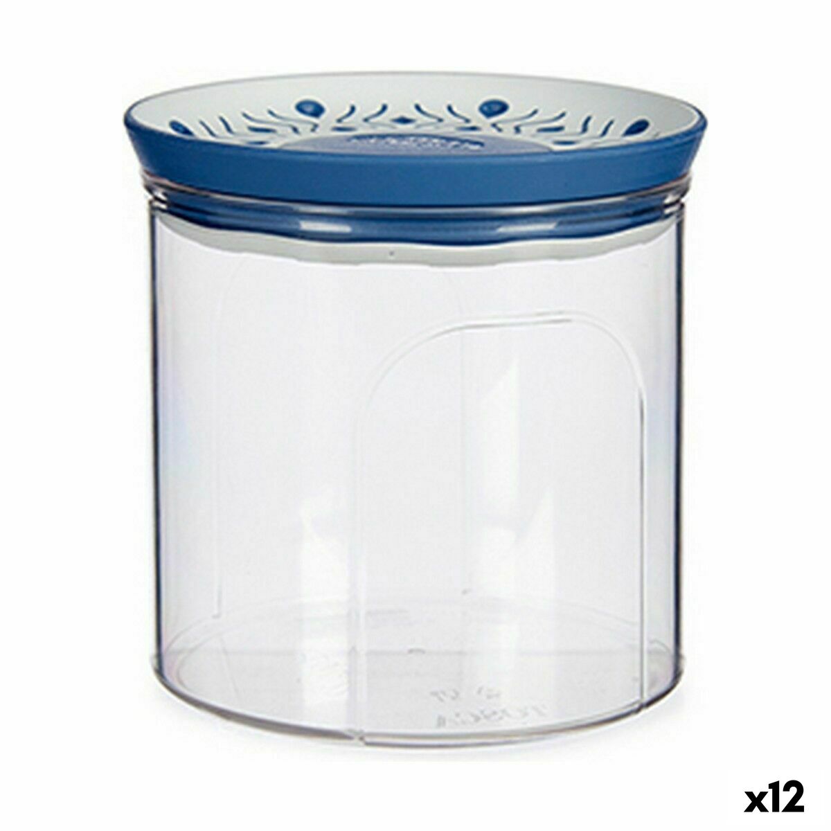 Burk Stefanplast Tosca Hermetisk Blå Plast 700 ml 11,7 x 11 x 11,7 cm (12 antal)