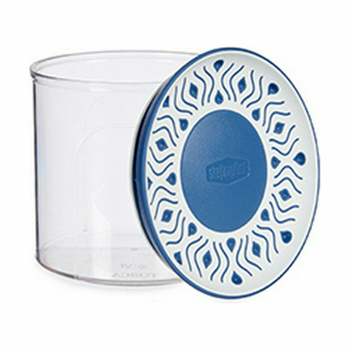 Burk Stefanplast Tosca Hermetisk Blå Plast 700 ml 11,7 x 11 x 11,7 cm (12 antal) - 2