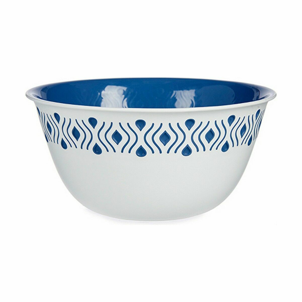 Salladsskål Stefanplast Tosca Blå Plast 23 x 10 x 23 cm (12 antal) - 2