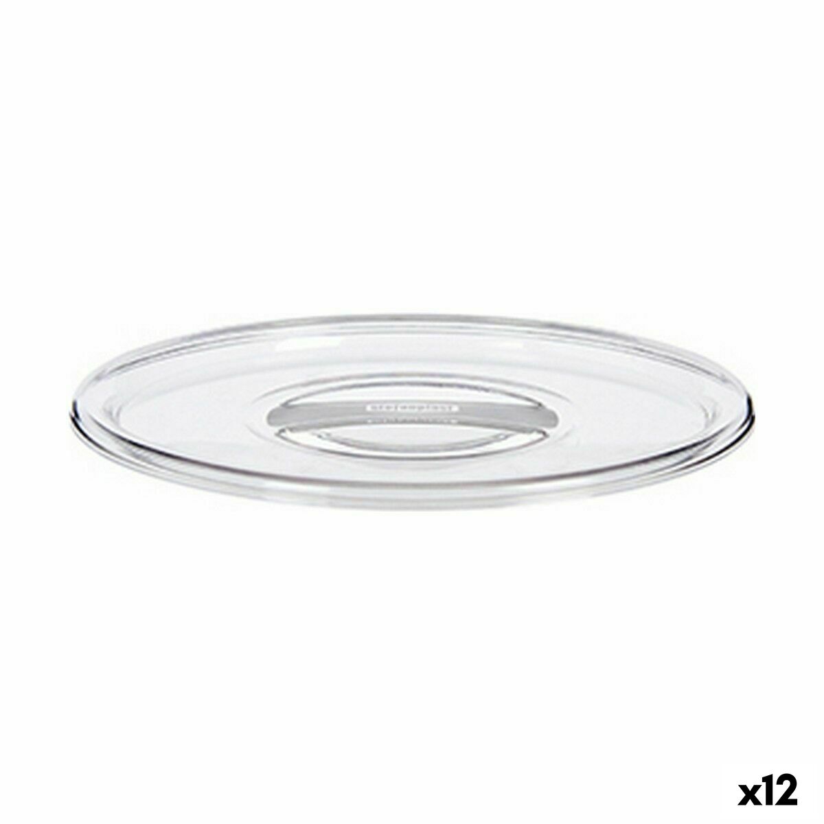 Omslag Stefanplast Tosca Transparent Plast 19,5 x 2 x 19,5 cm (12 antal)