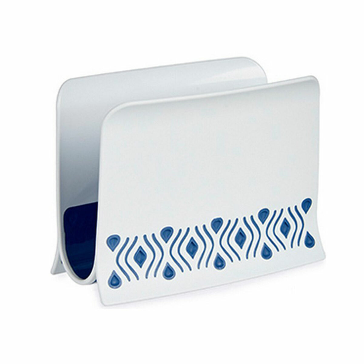 Servetthållare Stefanplast Tosca Blå Plast 8,8 x 11 x 15 cm (8 antal) - 2