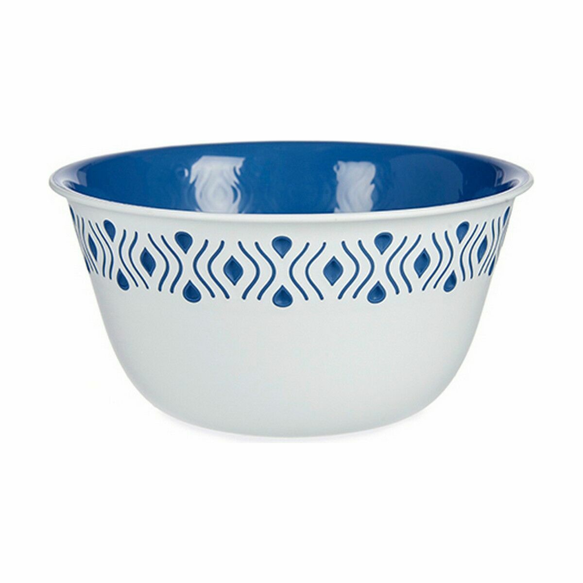 Salladsskål Stefanplast Tosca Blå Plast 19 x 9 x 19 cm (12 antal) - 2