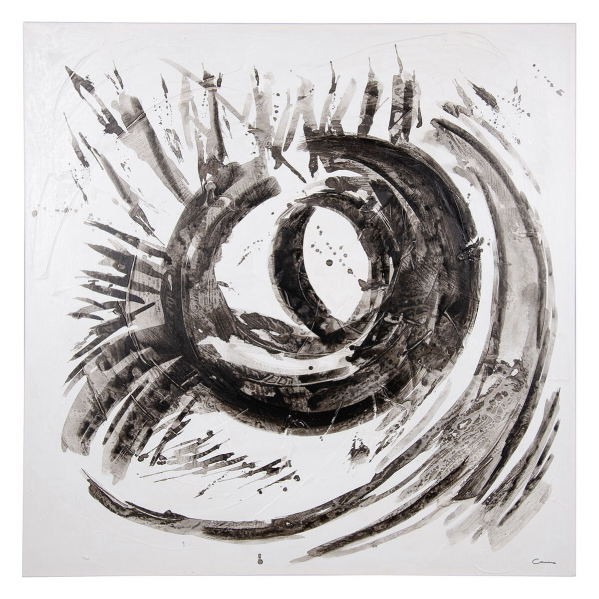 Kanvas Abstrakt 120 x 3,5 x 120 cm