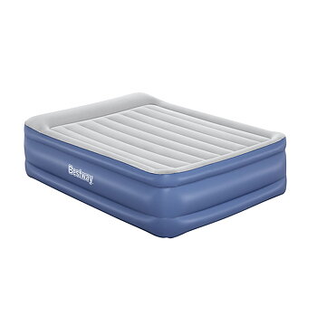 Bestway Dubbelsäng med Motor 203x152x56 cm Uppblåsbar och Camping 67614