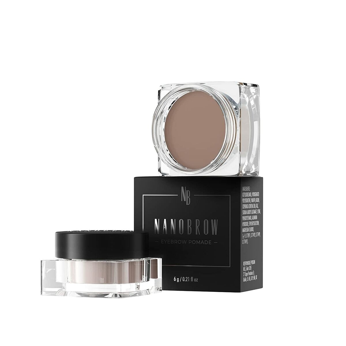 Ögonbryn smink Nanobrow Eyebrow Pomade Brun 6 g Pomada