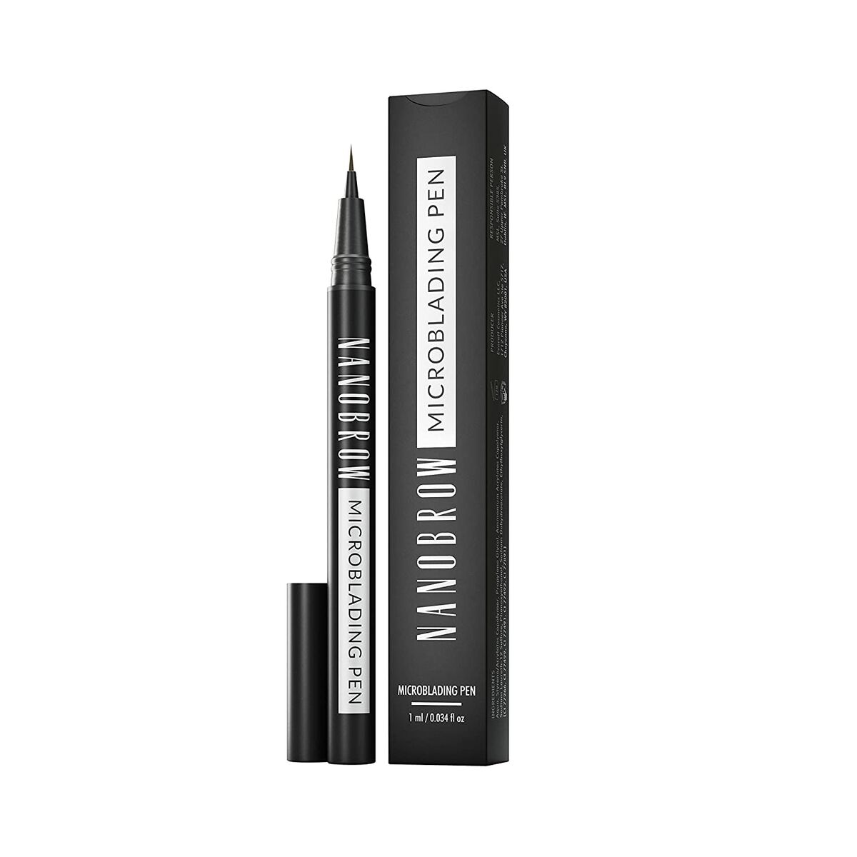 Ögonbrynspenna Nanobrow Microblading Pen Mörkbrun 1 ml