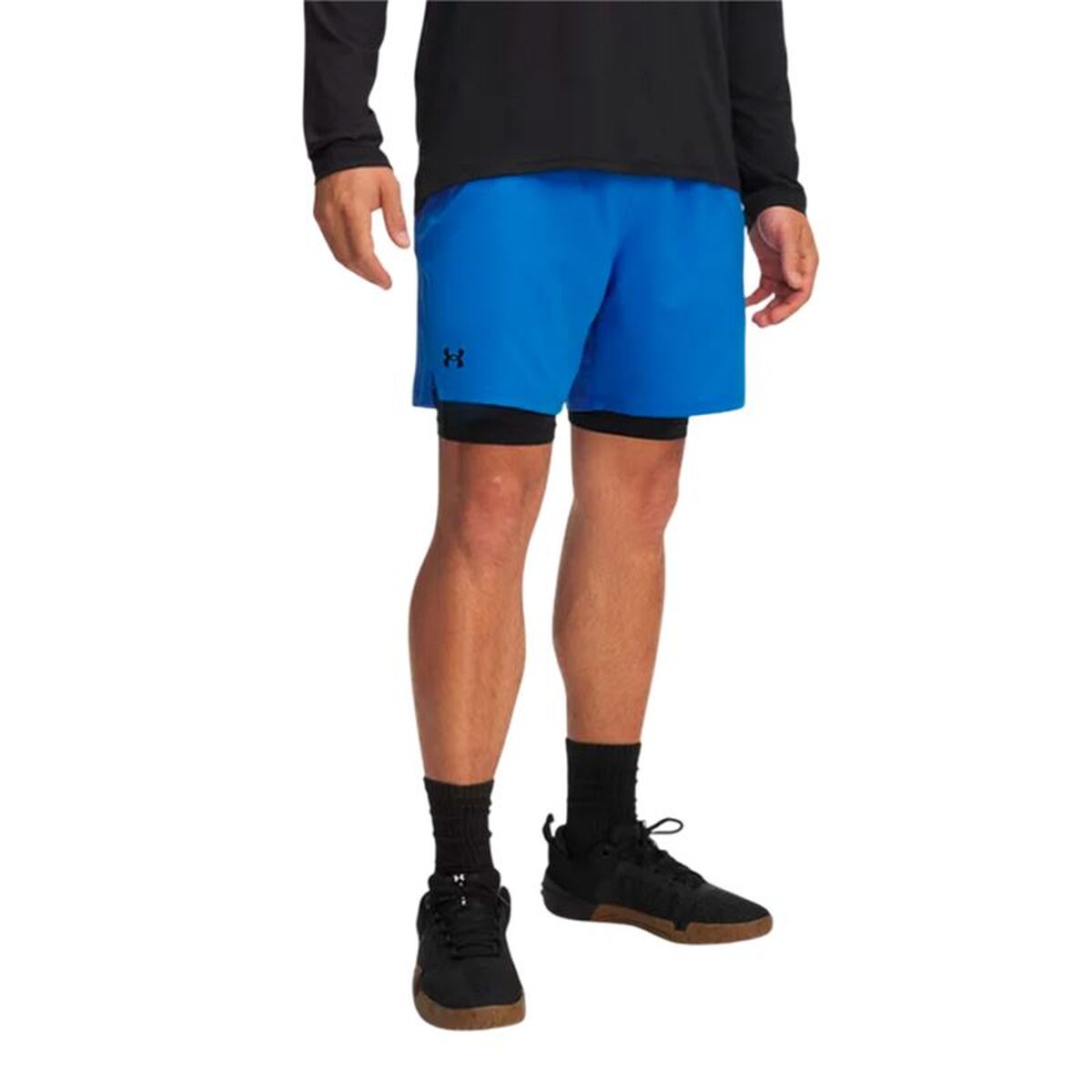 Sportshorts för män Under Armour Vanish Woven Blå