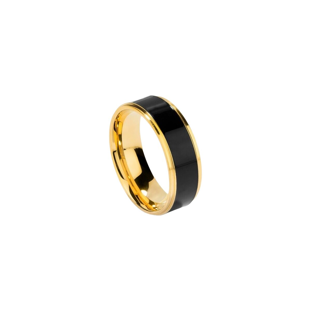 Herr ring Radiant RH000137-26 26 Svart Gyllene