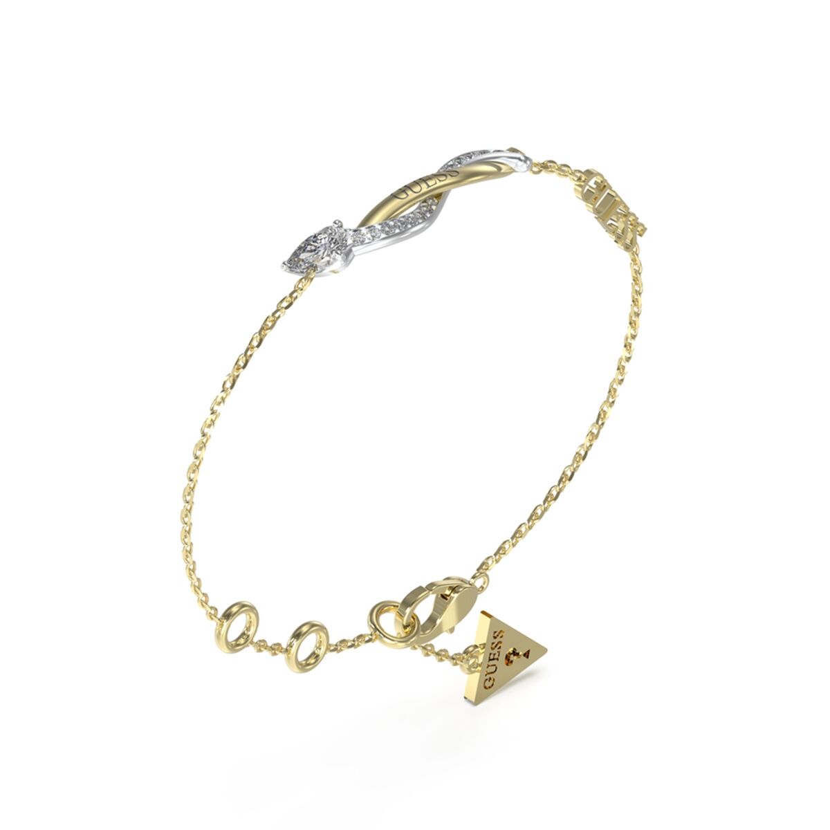 Damarmband Guess JUBB05067JWYGRHS Gyllene
