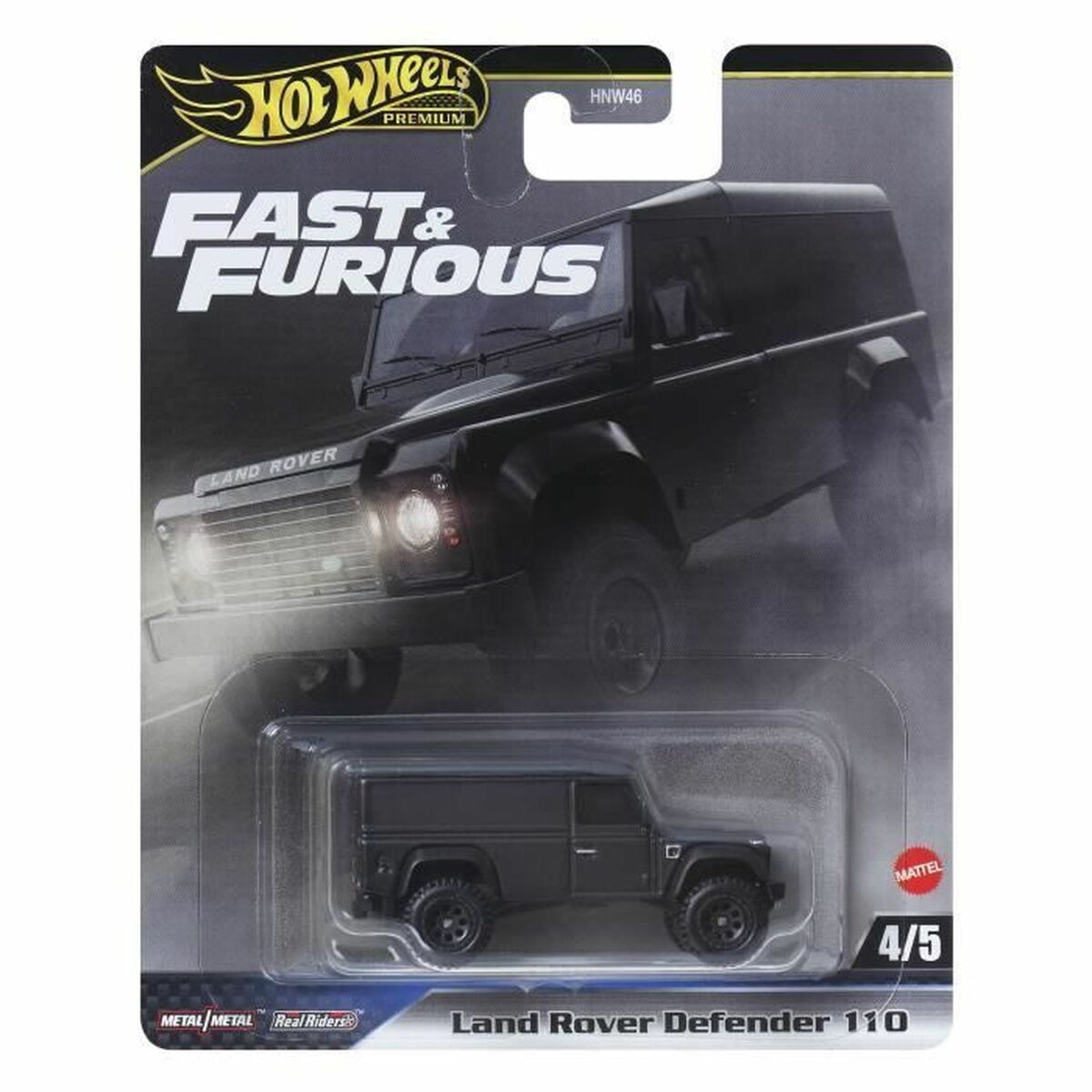 Liten leksaksbil Hot Wheels Fast & Furious - 3