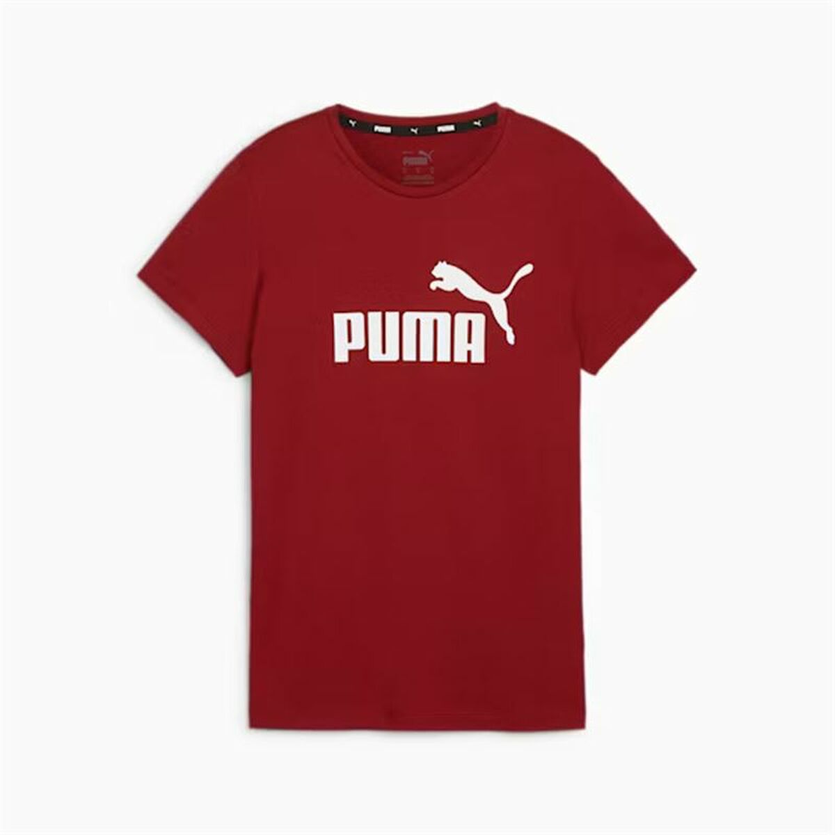 T-shirt med kortärm Dam Puma Röd