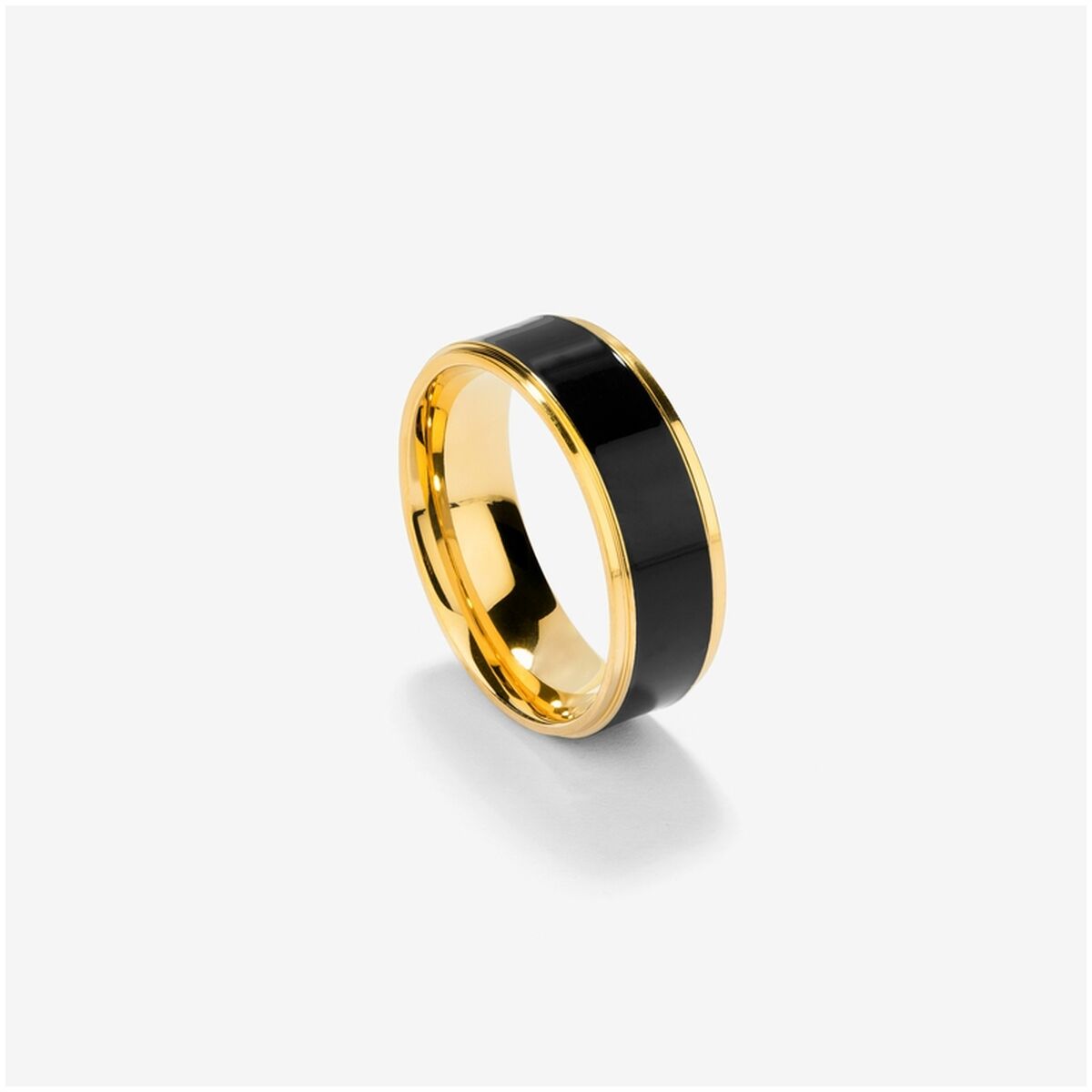 Herr ring Radiant RH000137-24 24 Svart Gyllene - 2