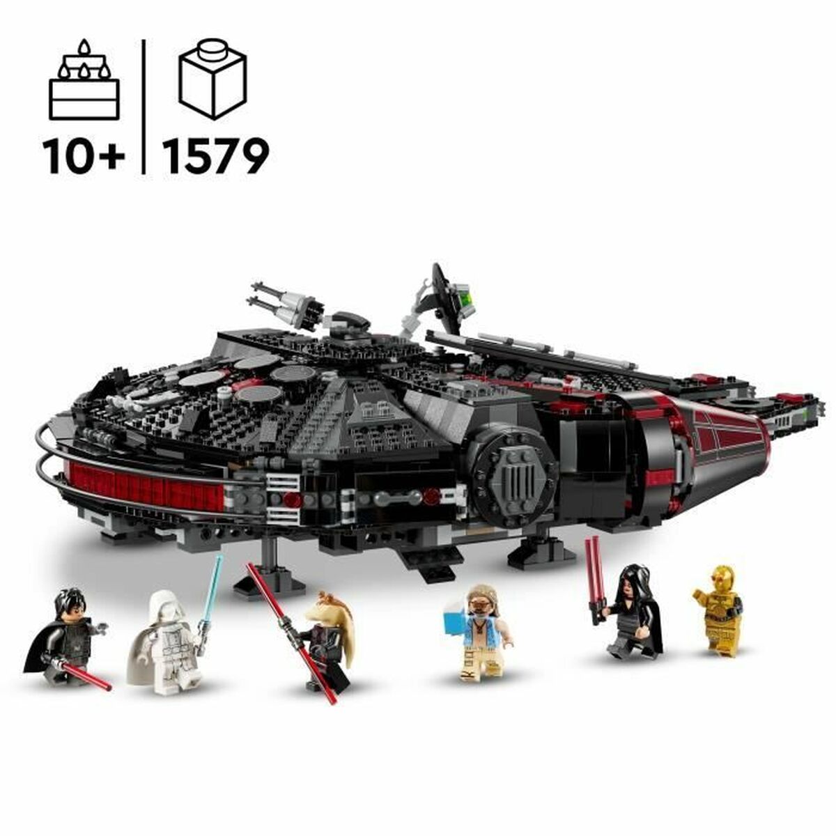 Byggsats Lego Star Wars 75389 Black Falcon Multicolour 1579 Delar - 2