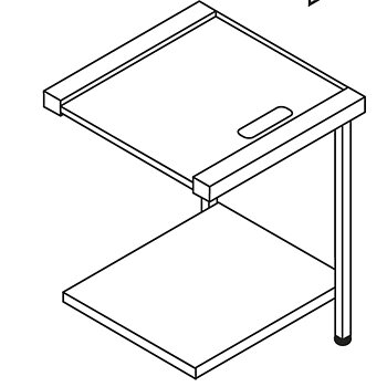 Mekaniserad rack-inmatning hörn, höger