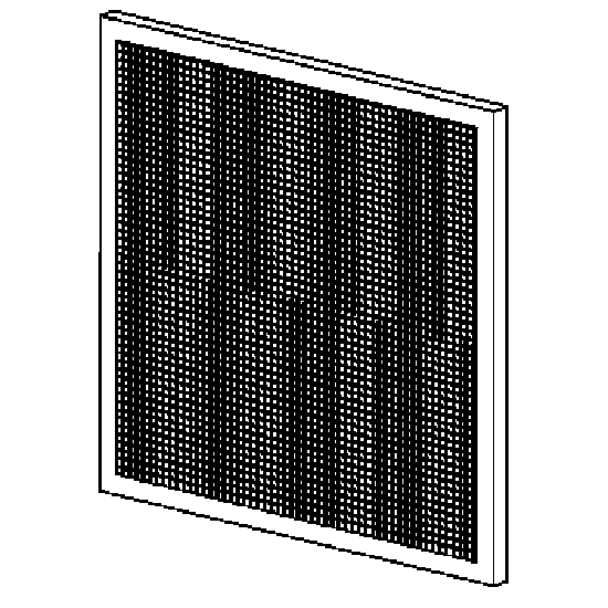Fett filter för ugnar 10/20x GN1/1 -8x SV