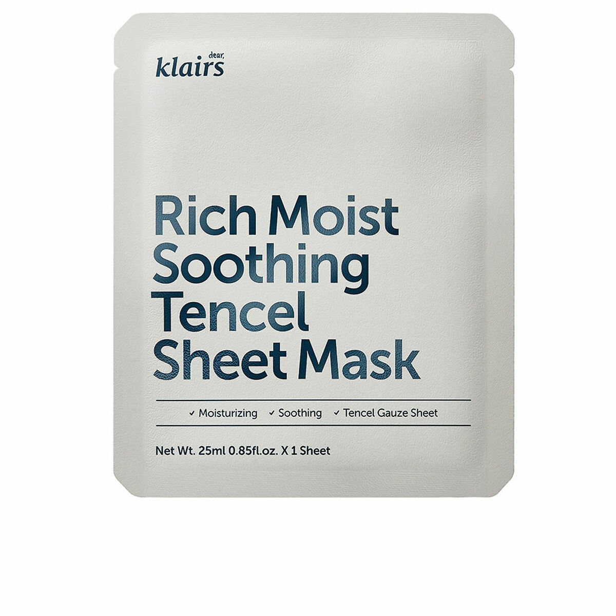 Tygmask Klairs Rich Moist 25 ml