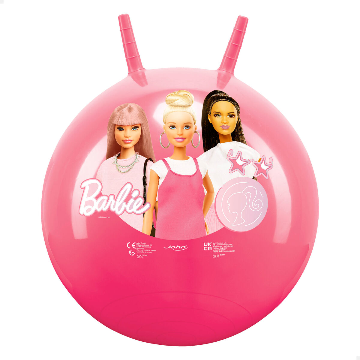 Hoppande boll Barbie Rosa