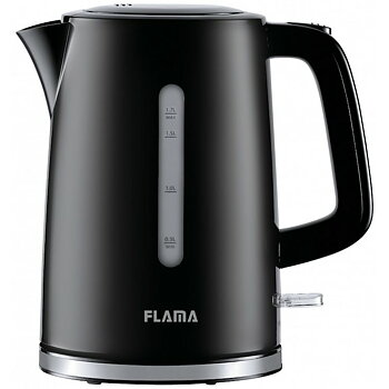 Vattenkokare Flama 727FL Svart 2200 W 1,7 L