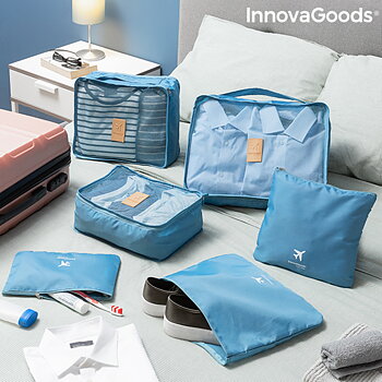 Set med förvaringsväskor för resväskor Luggan InnovaGoods (Renoverade A+)
