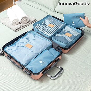 Set med förvaringsväskor för resväskor Luggan InnovaGoods (Renoverade A+)