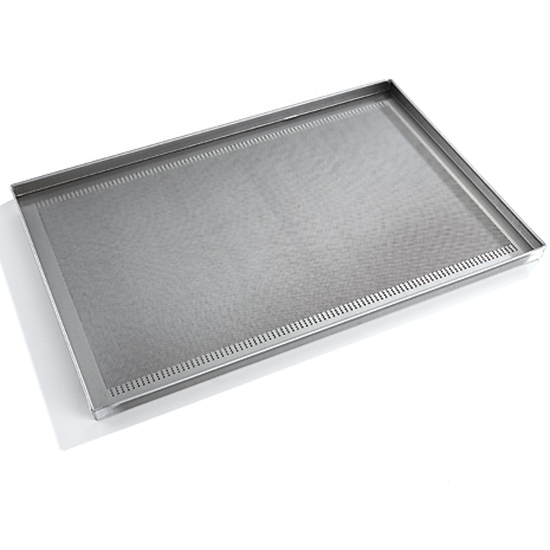 Perforerad Aluminiumbricka, 60x40