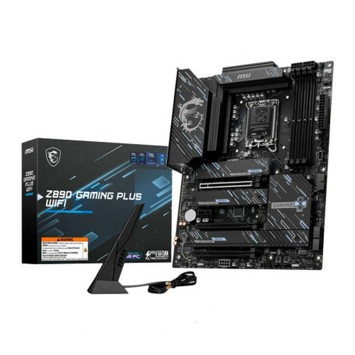 Moderkort MSI Z890 GAMING PLUS WIFI Intel Z890 LGA 1851