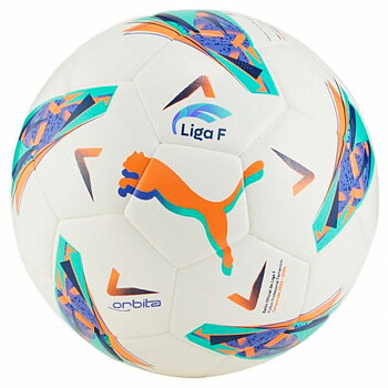 Fotboll Puma Orbita Liga F Vit Multicolour Storlek 4