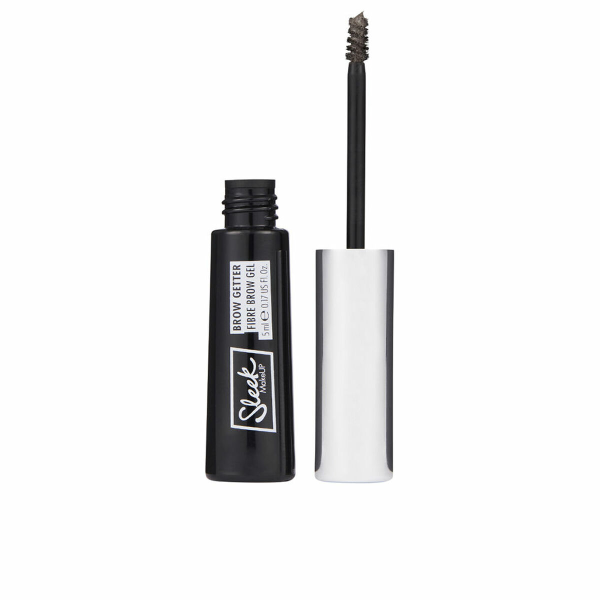 Ögonbrynsvolymiserande gel Sleek Brow Getter Svart black 5 ml