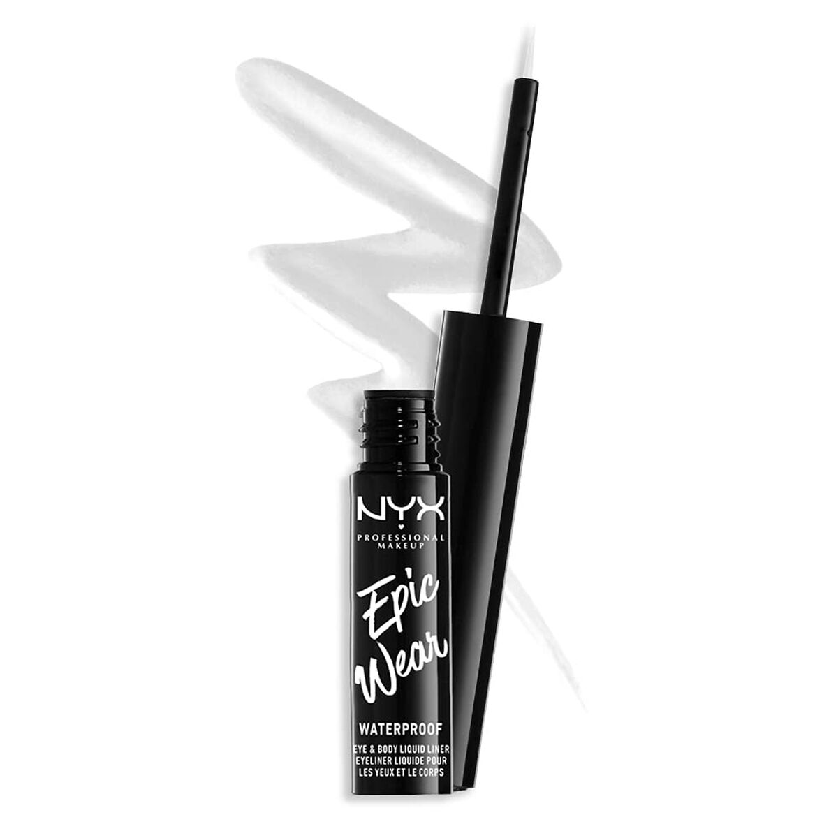 Eyeliner NYX Epic Wear Vattentålig Vit