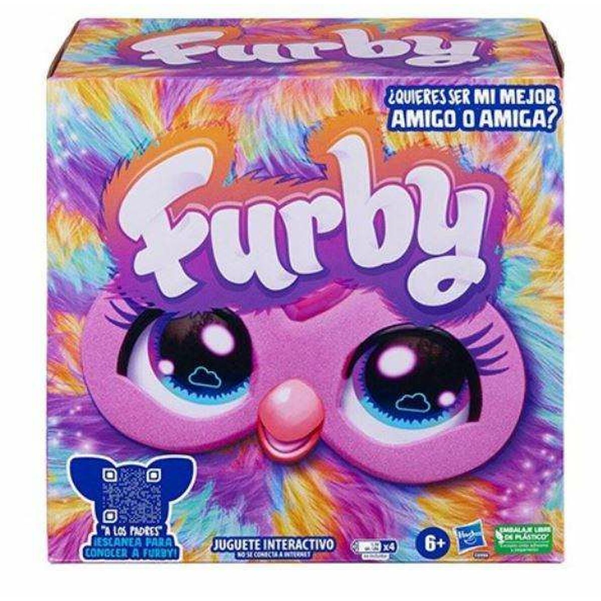 Interaktiv hund Furby Dj Rainbow - 3