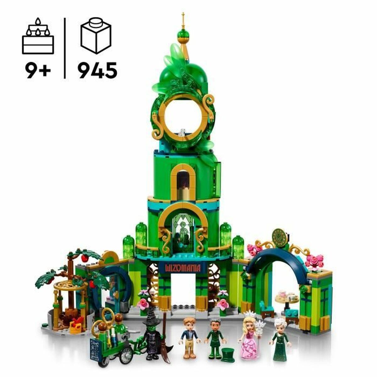 Byggsats Lego Wicked 75684 Welcome to Emerald City 945 Delar - 2