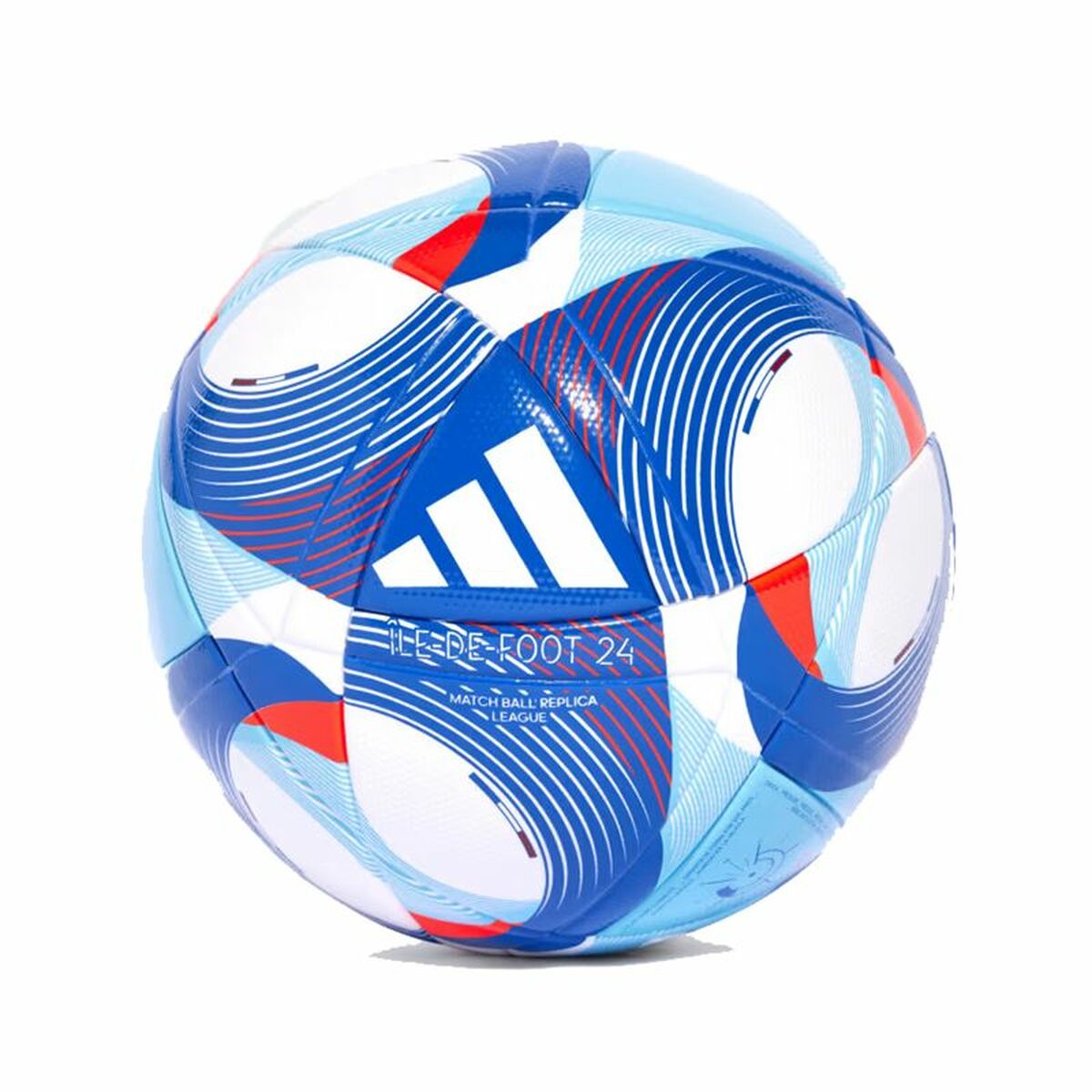 Fotboll Adidas Ile de Foot 24 League Blå Storlek 5