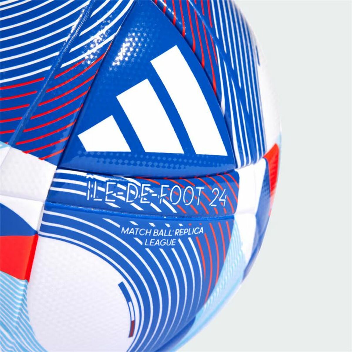 Fotboll Adidas Ile de Foot 24 League Blå Storlek 5 - 2