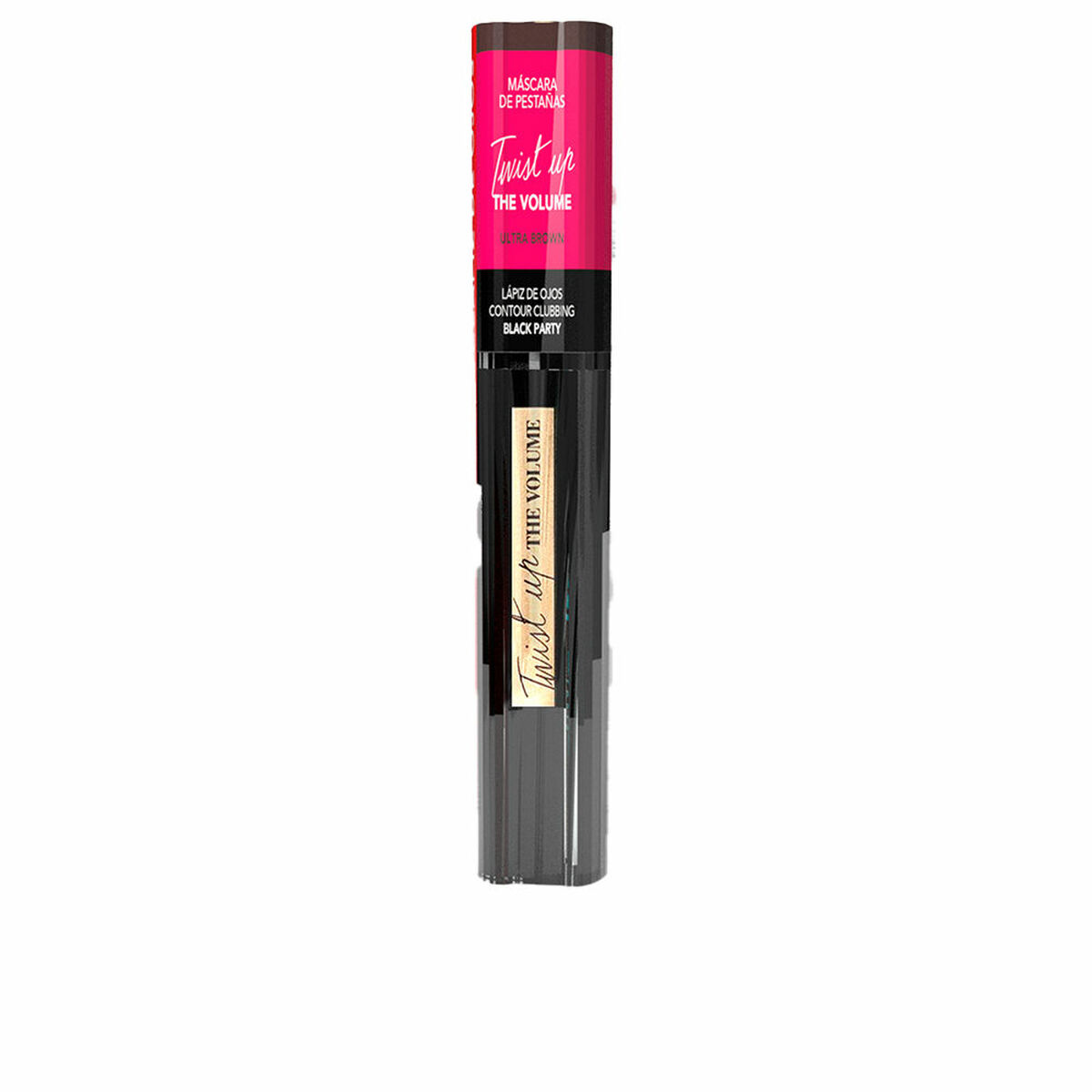 Sminkset Bourjois Twist Up + Contour Clubbing Ultra Brown 2 Delar