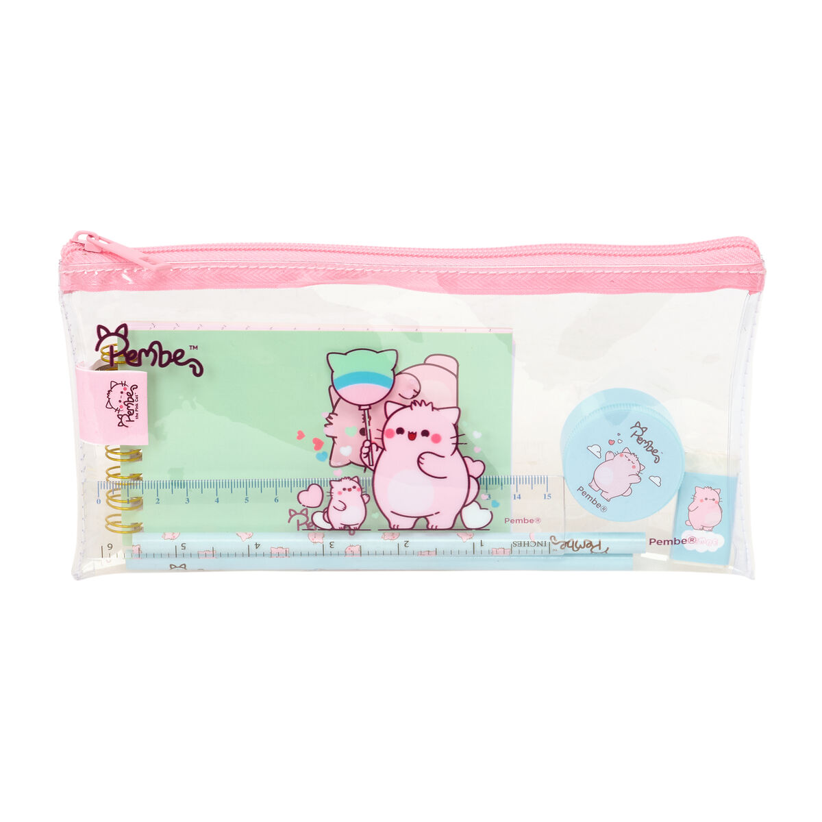 Bag Pembe The pink cat Multicolour 22,5 x 10,5 x 1 cm