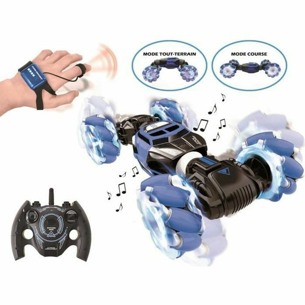 Radiostyrd bil Lexibook Extreme Crosslander All slags terräng Armband - 2
