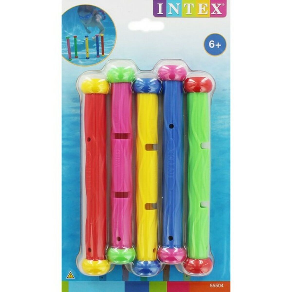 Nedsänkbar Dykleksak Stick Intex 55504 5 Delar