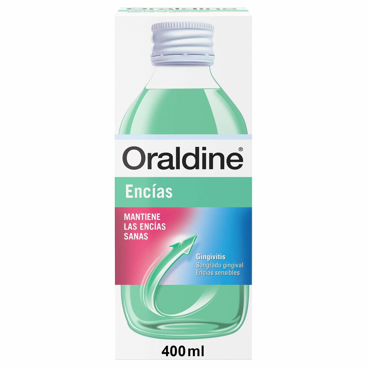 Munvatten Oraldine Encías 400 ml Friskt tandkött