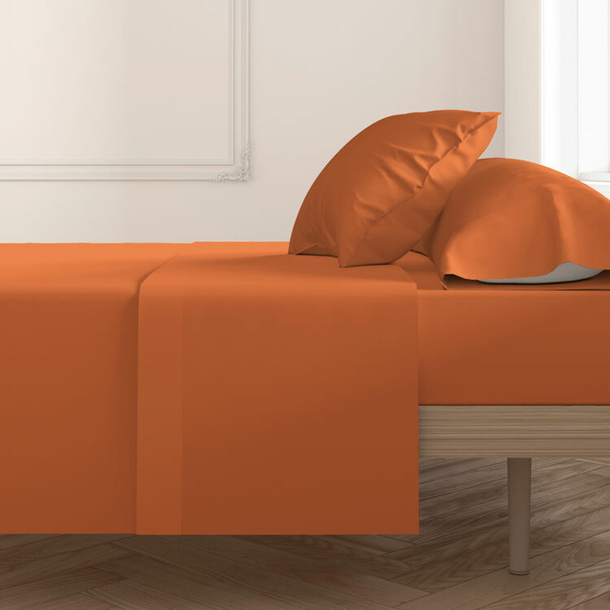 Överlakan Happy Home MixColors Orange Säng 120