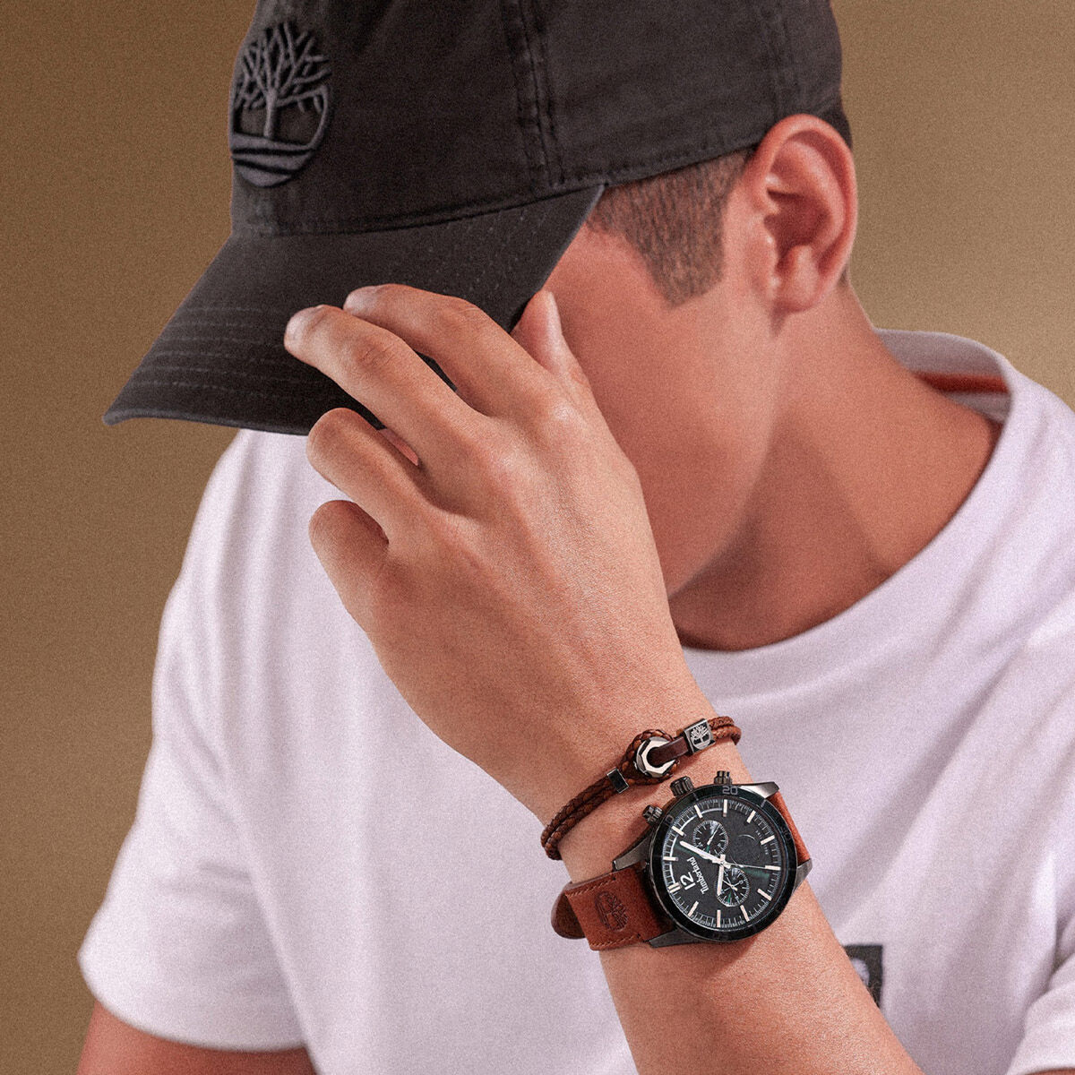 Herrarmband Timberland TDAGB0002502 Brun - 2