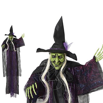 Hängsmycke Häxa Halloween (130 cm) 130 cm