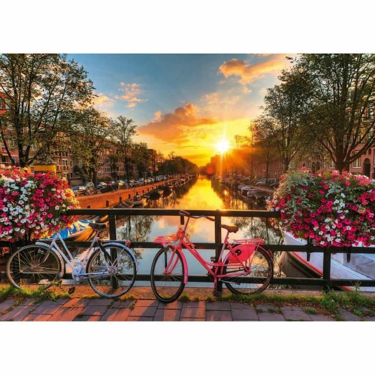 Pussel Ravensburger Bicycles in Amsterdam - 2