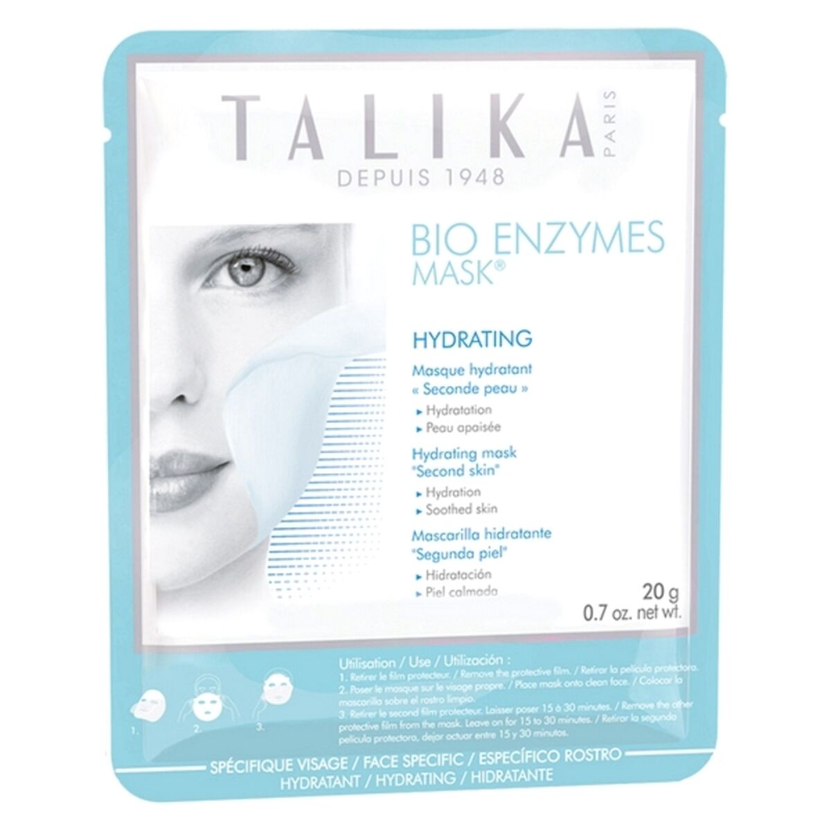 Ansiktsmask Talika 10045_1 20 g