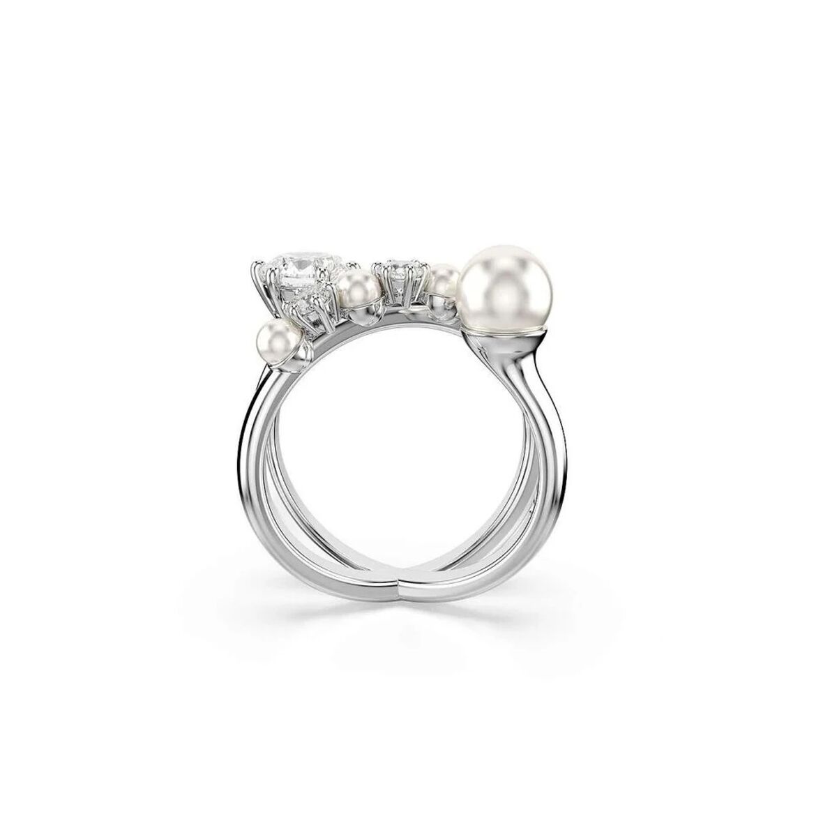 Damring Swarovski 5705612 Silvrig 15